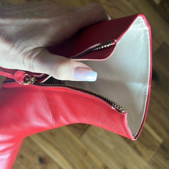 Cavallini made in Italy red leather bootie. - Picture 6 of 6